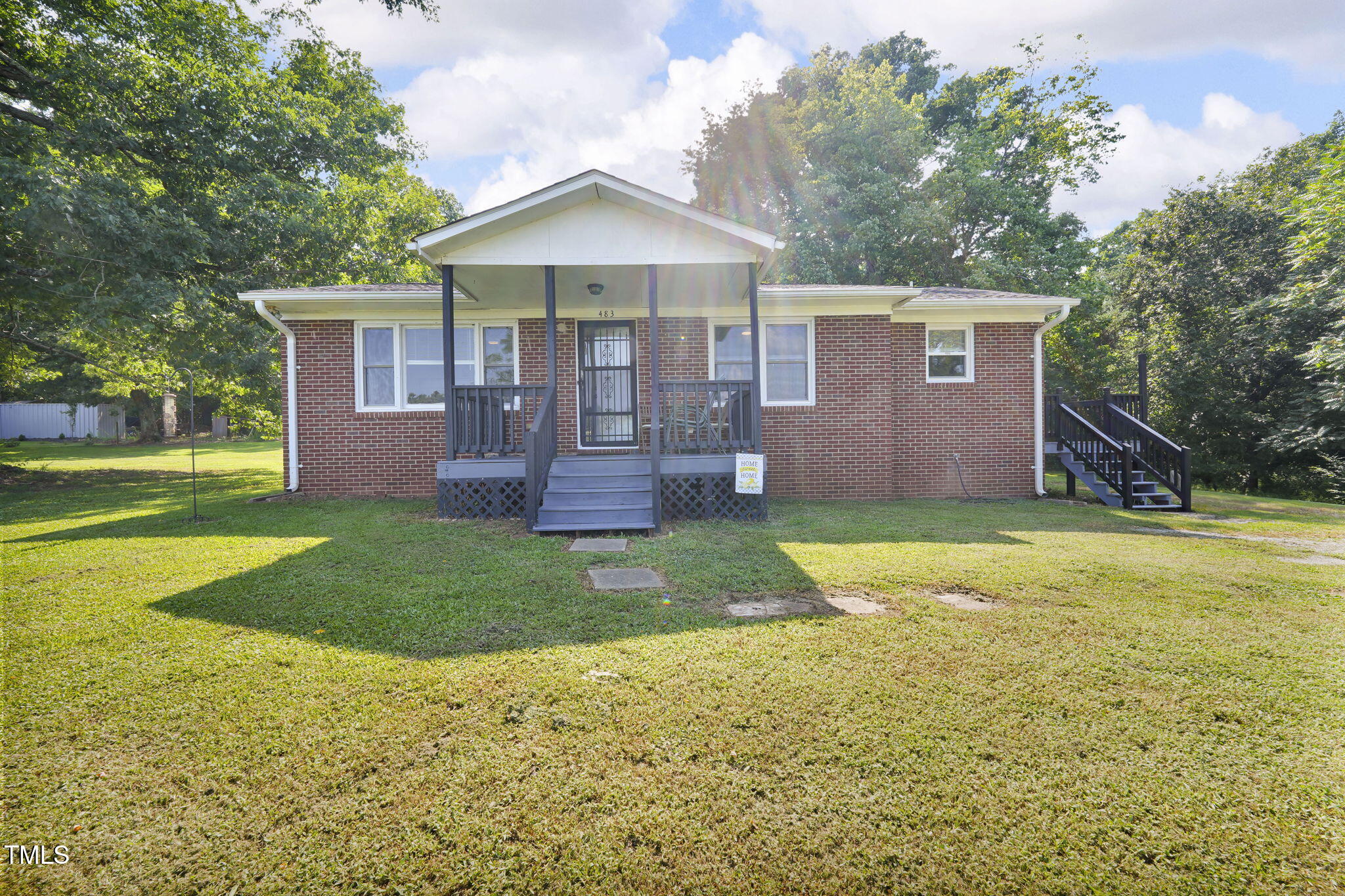 483 Allison Road Ruffin, NC 27326 - Photo 1 of 36 a front view of a house with garden