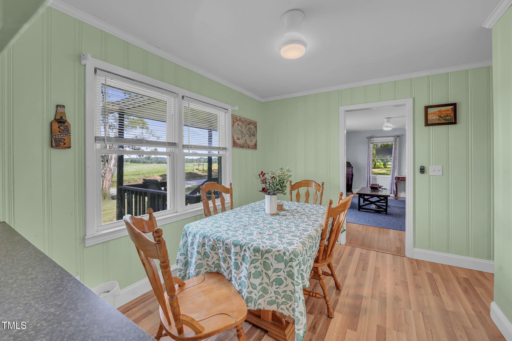483 Allison Road Ruffin, NC 27326 - Photo 8 of 36 a dining room with furniture and wooden floor