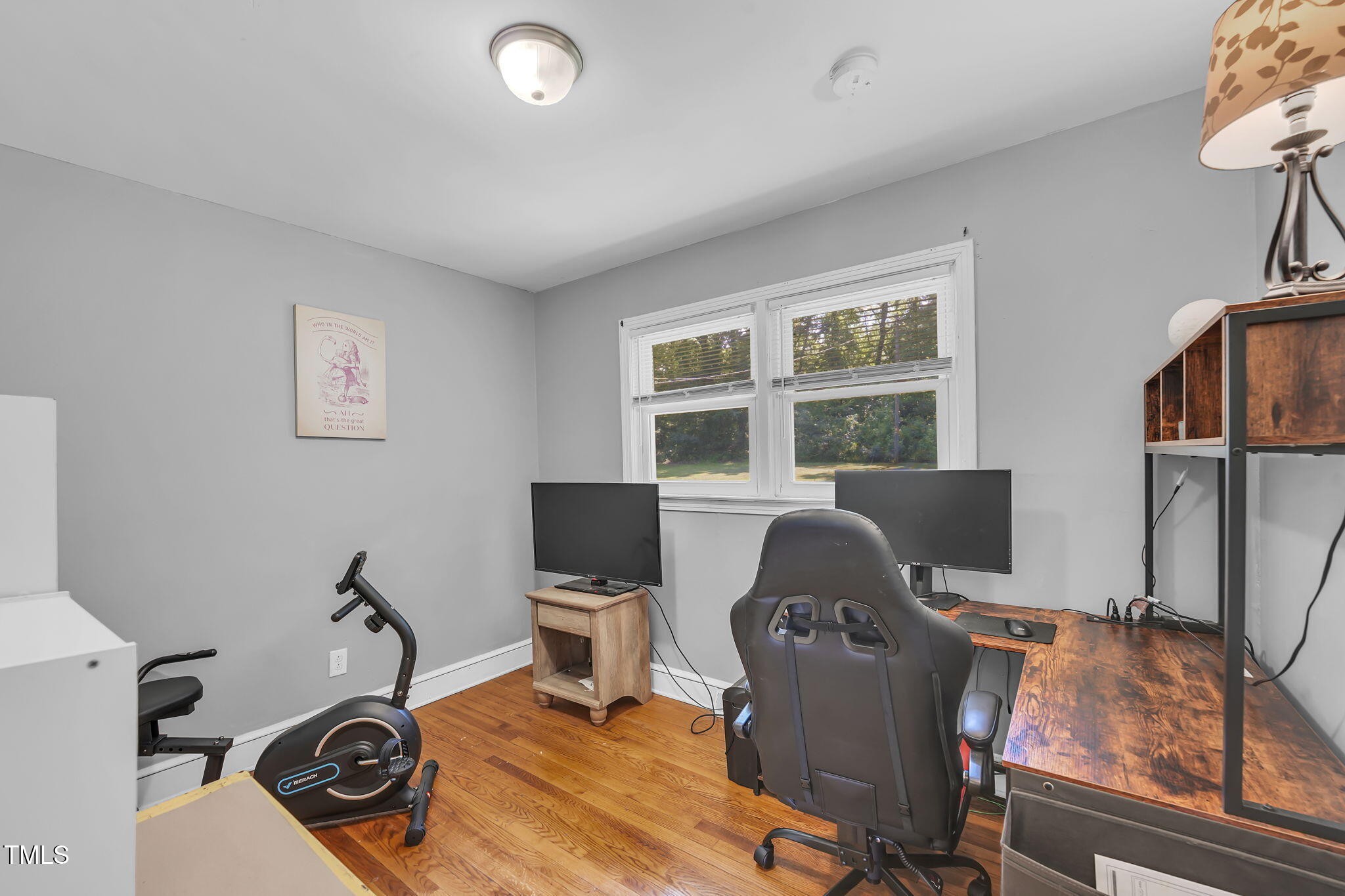 483 Allison Road Ruffin, NC 27326 - Photo 20 of 36 a view of a workspace with furniture and a window