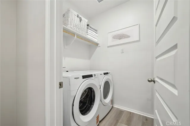 a view of hallway with stairs