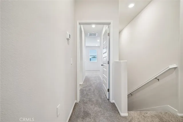 a view of hallway with window
