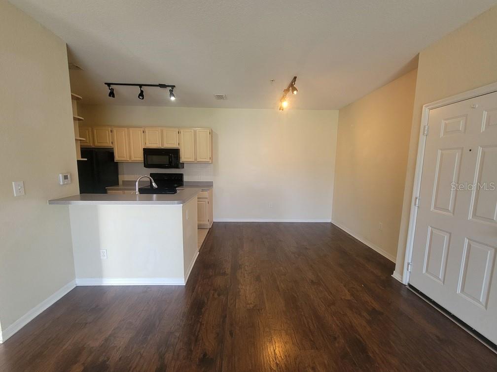 5709 Legacy Crescent Place, Unit 103 Riverview, FL 33578 - Photo 8 of 22 a view of a kitchen with a sink and a microwave