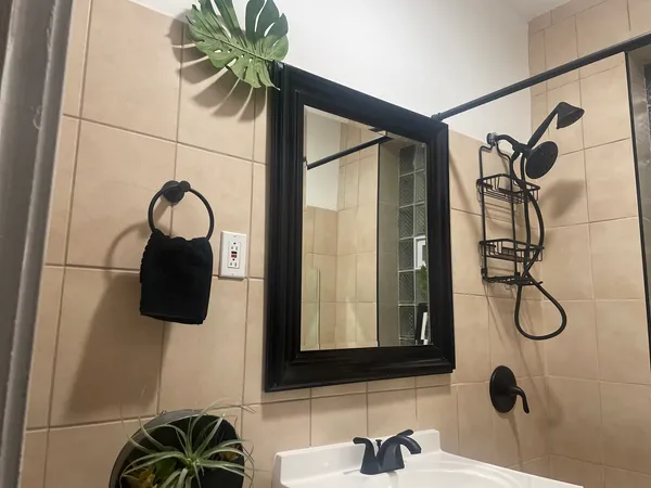 a close up of a sink