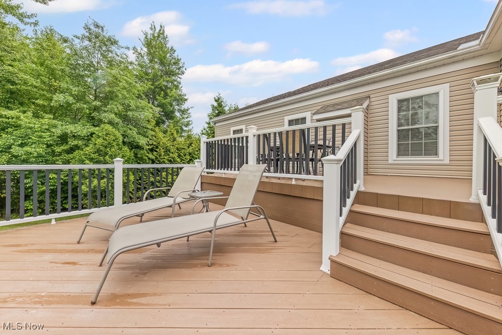 369 Eldridge Road Aurora, OH 44202 - Photo 37 of 50 View of deck