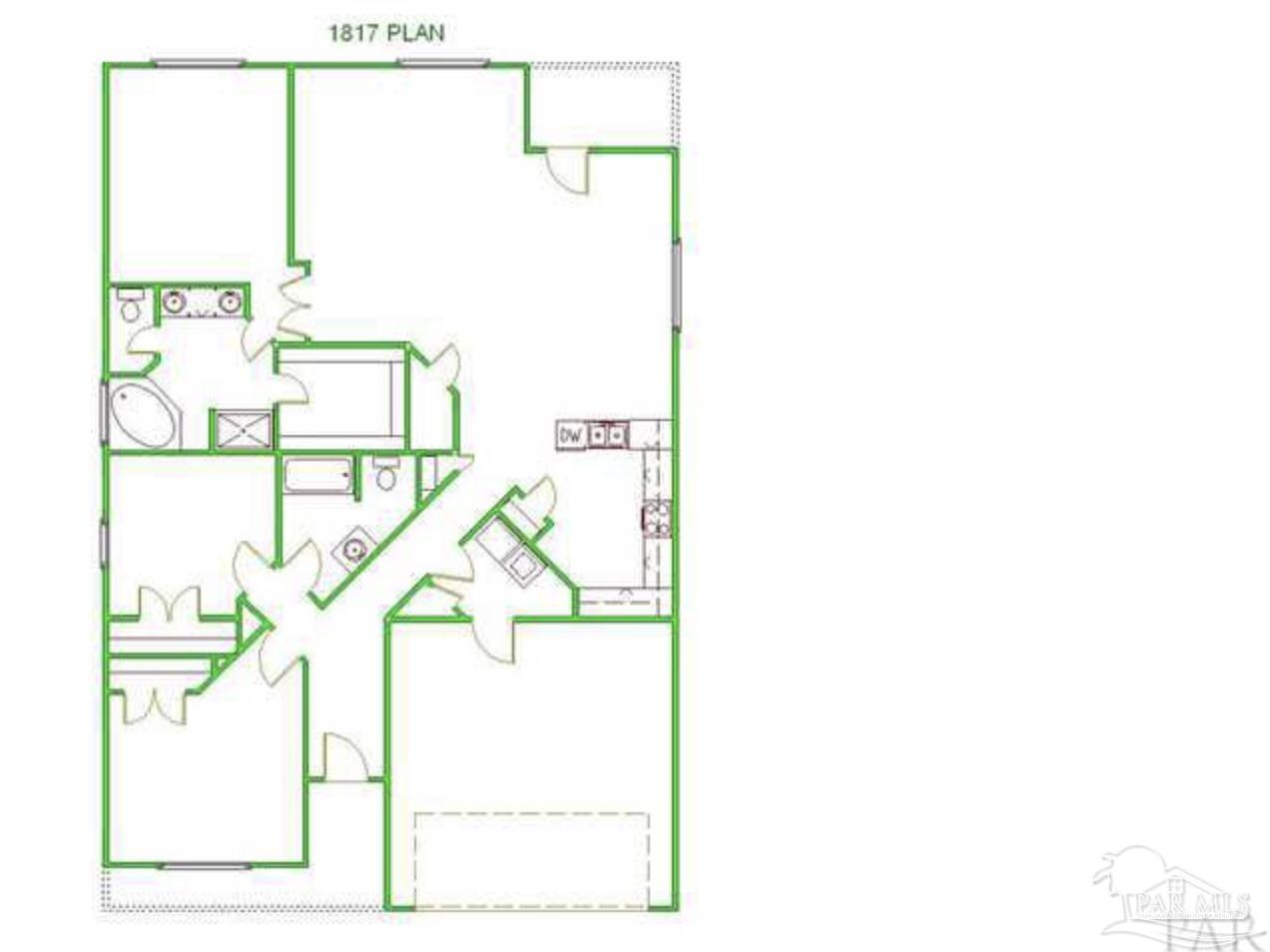 1007 Patriot Place Pensacola, FL 32534 - Photo 40 of 40 a picture of a room with a white wall and a picture of it