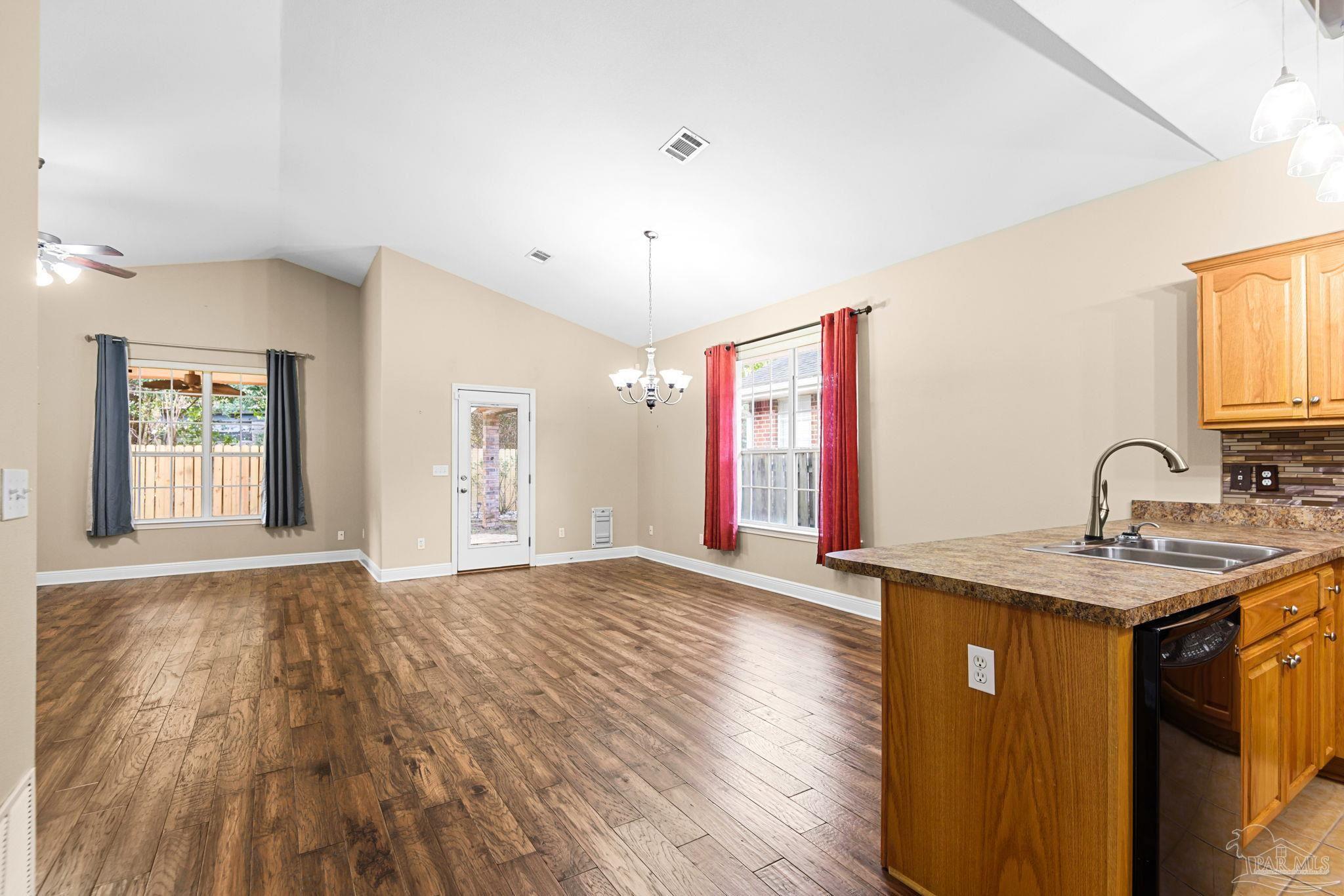 1007 Patriot Place Pensacola, FL 32534 - Photo 6 of 40 a view of a kitchen with a sink and a window