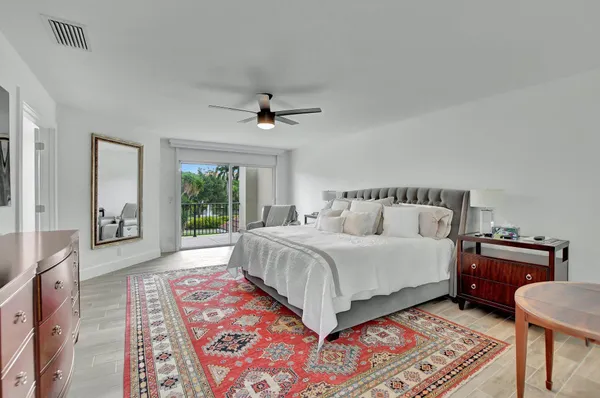 a view of a balcony with an outdoor space