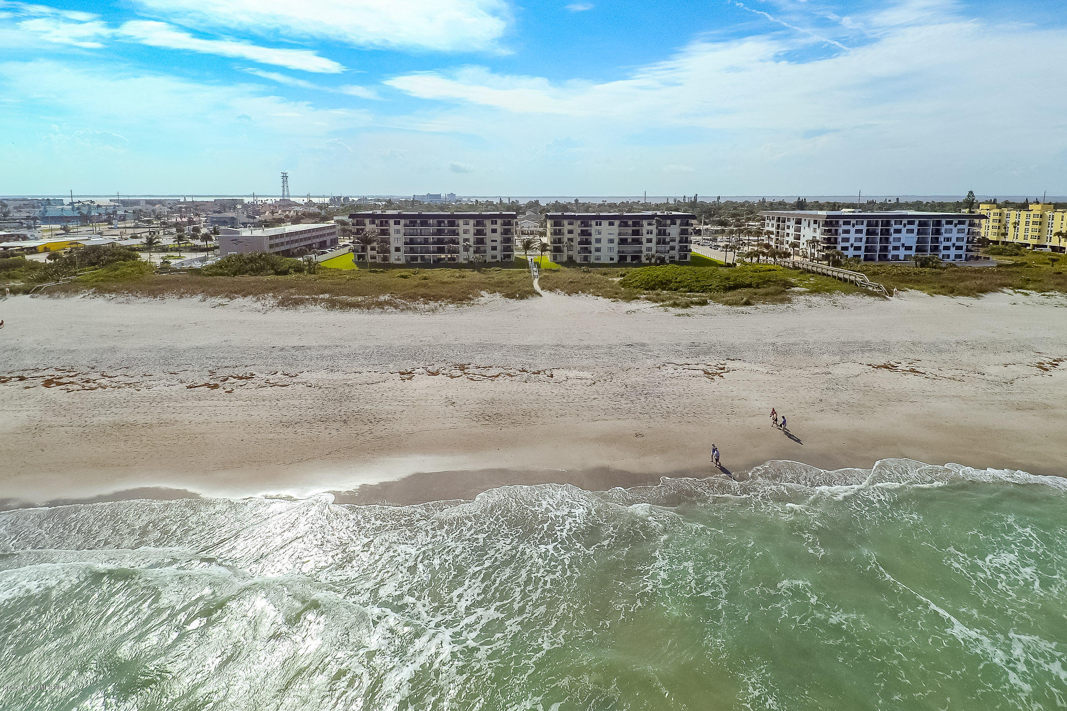 4570 Ocean Beach Boulevard, Unit 106 Cocoa Beach, FL 32931 - Photo 27 of 39 a view of a ocean with beach