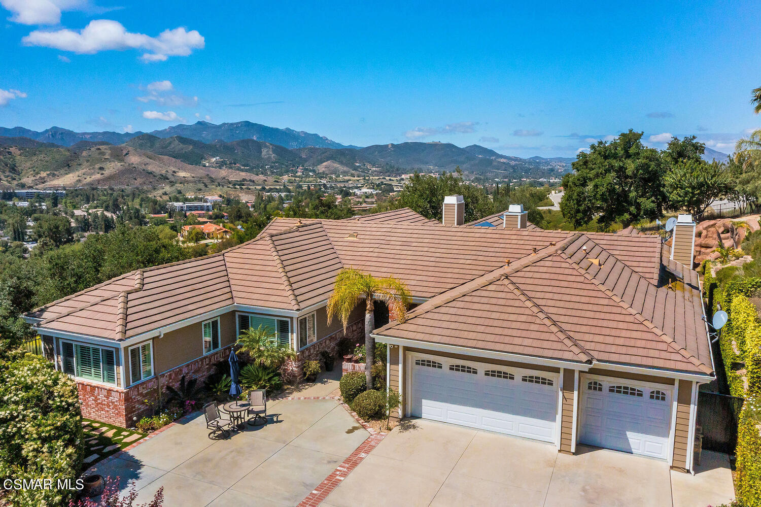 2234 Ranch View Place Thousand Oaks, CA 91362 - Photo 4 of 49 an aerial view of a house