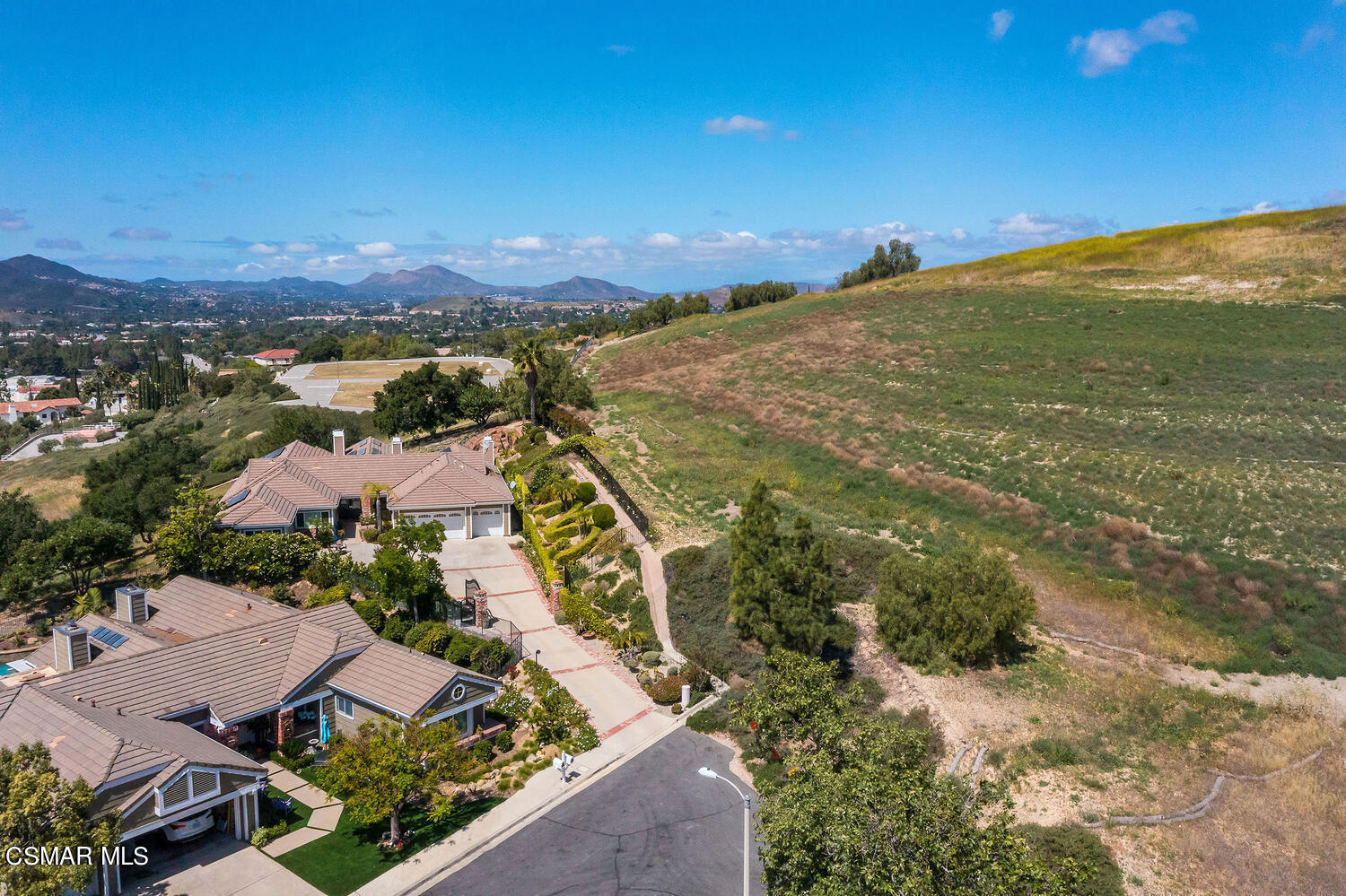 2234 Ranch View Place Thousand Oaks, CA 91362 - Photo 6 of 49 an aerial view of residential houses with outdoor space and ocean view