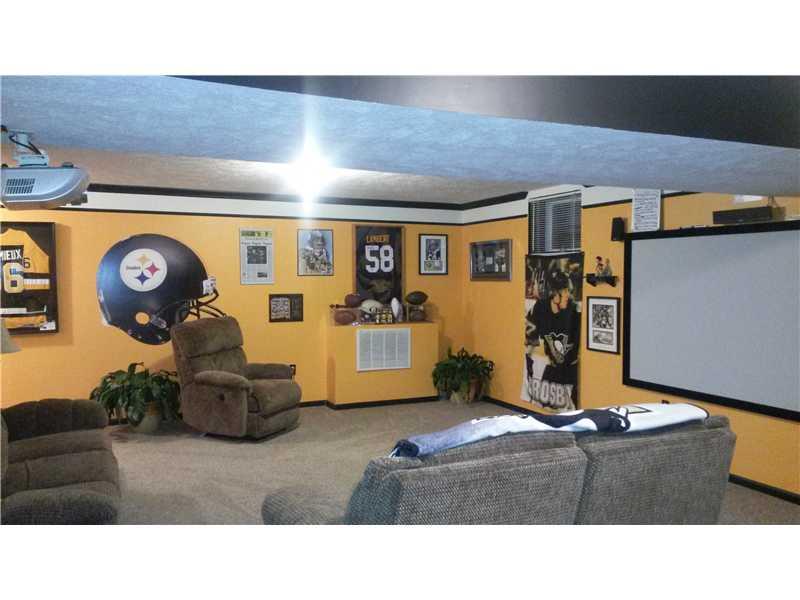 107 Stream View Court Sarver, PA 16055 - Photo 23 of 25 Basement/Game Room. Game Room
