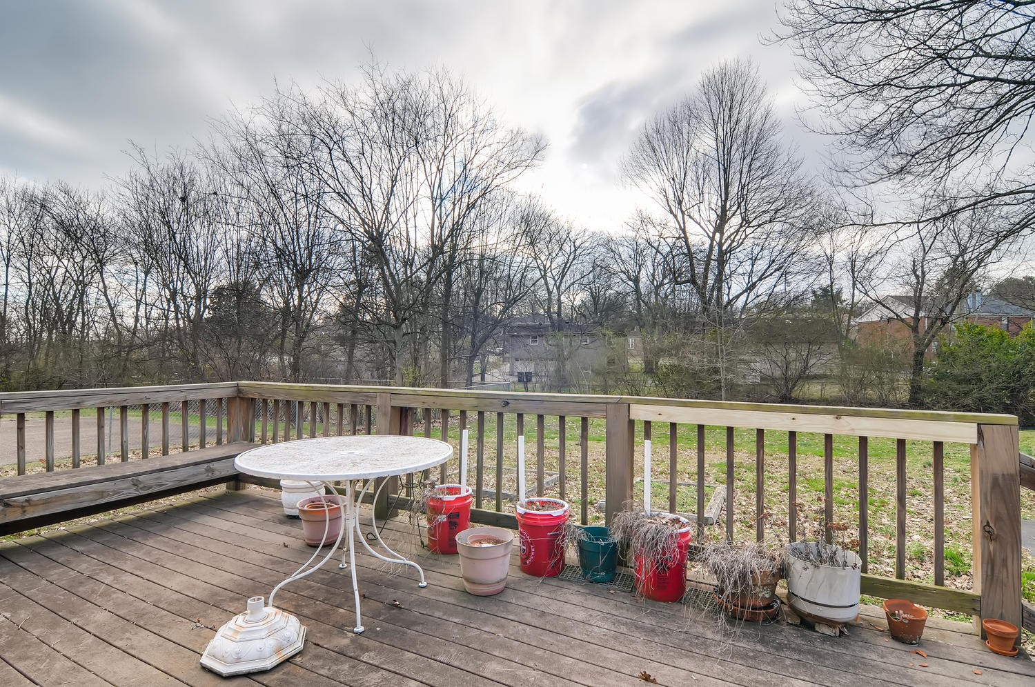456 Rural Hill Road Nashville, TN 37217 - Photo 21 of 28 a view of a deck with furniture and wooden floor