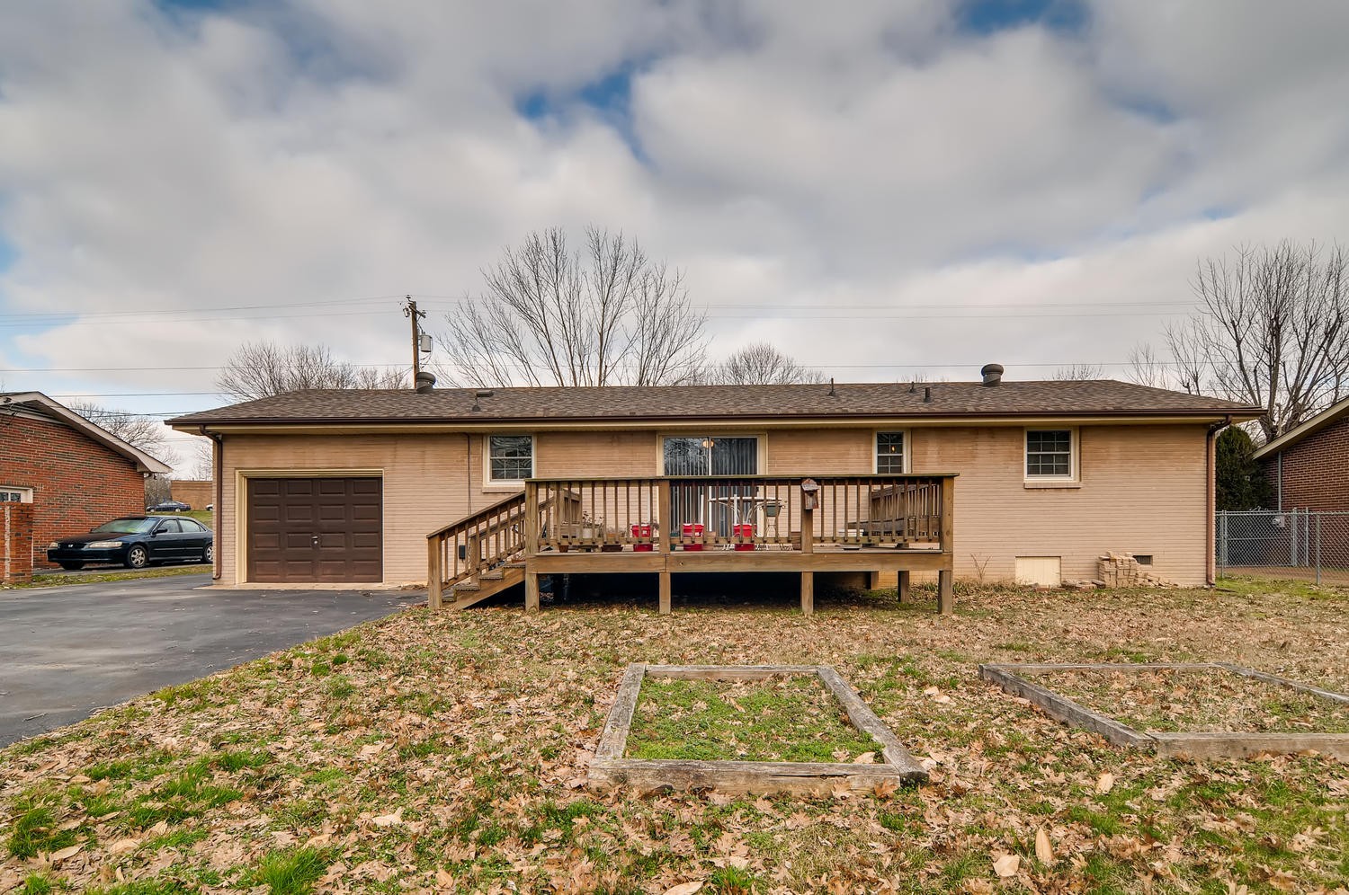 456 Rural Hill Road Nashville, TN 37217 - Photo 25 of 28 a view of a backyard with a barbeque grill and plants