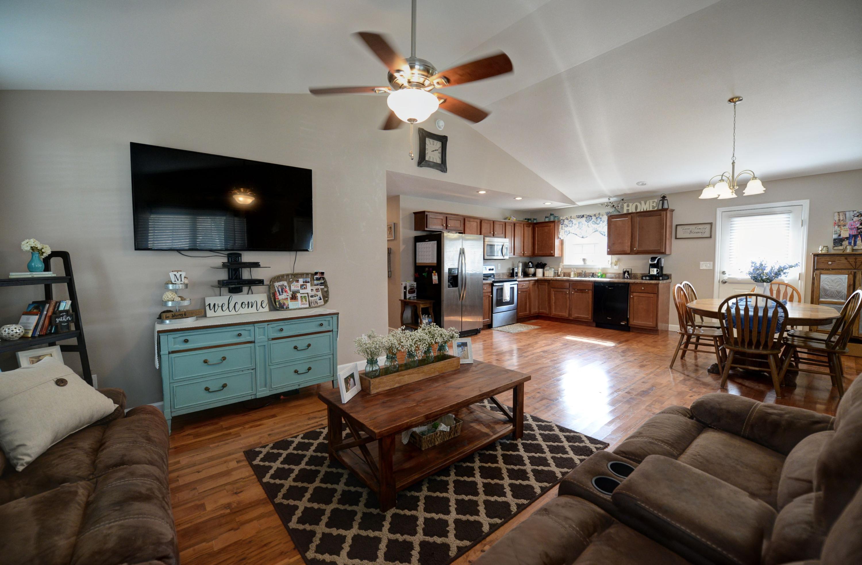 240 Sawyer Hill Road Dayton, TN 37321 - Photo 9 of 21 9.240 Sawyer - Living Kitchen Dining 2