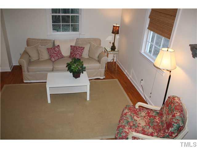 1651 Sutton Drive Raleigh, NC 27605 - Photo 3 of 25 The end unit provides windows on 2 sides of the living room.
