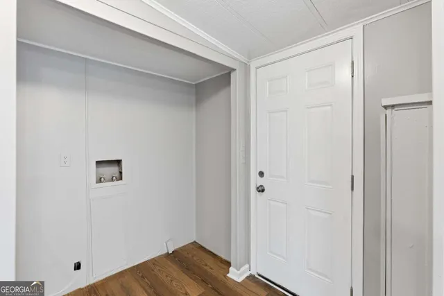 a view of empty room