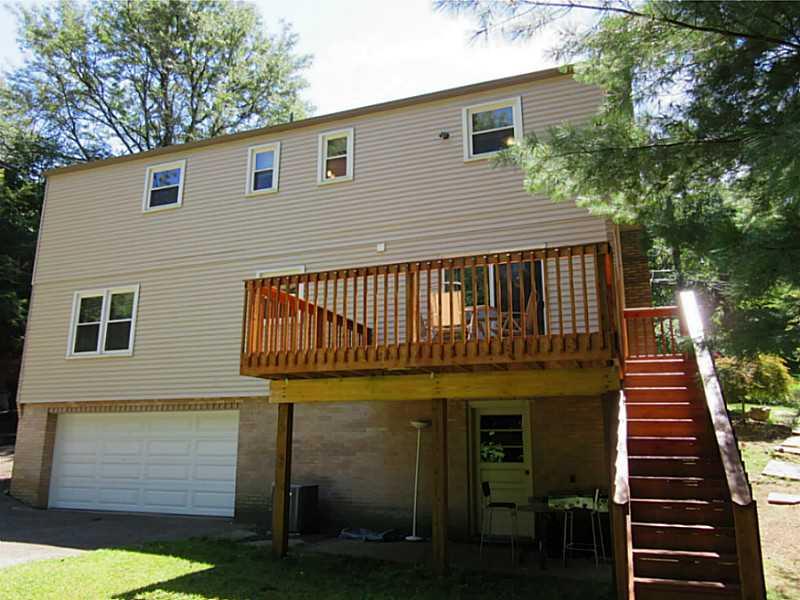 788 Scrubgrass Road Mt. Lebanon, PA 15243 - Photo 24 of 25 Exterior Back. New deck off family room is a great place to dine or relax!