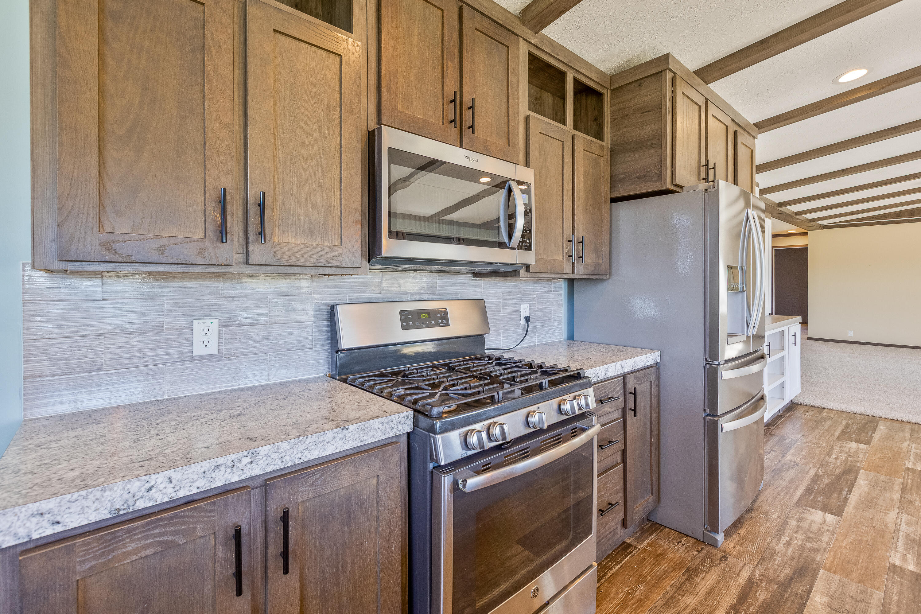 1735 Richmond Road Lancaster, KY 40444 - Photo 11 of 49 Kitchen - Stainless Steel Gas Stove & Stainless Steel Refrigerator