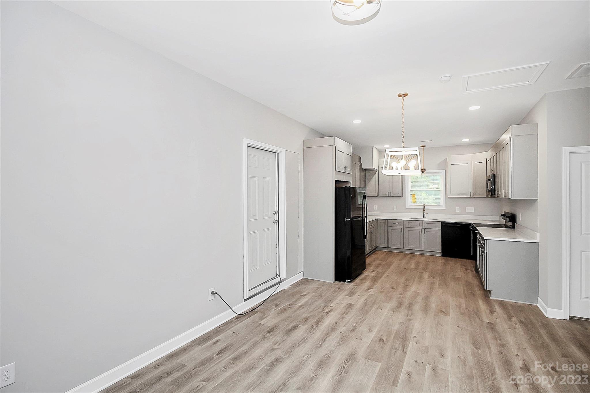 2301 Centergrove Road, Unit A Kannapolis, NC 28083 - Photo 3 of 12 a view of kitchen with wooden floor