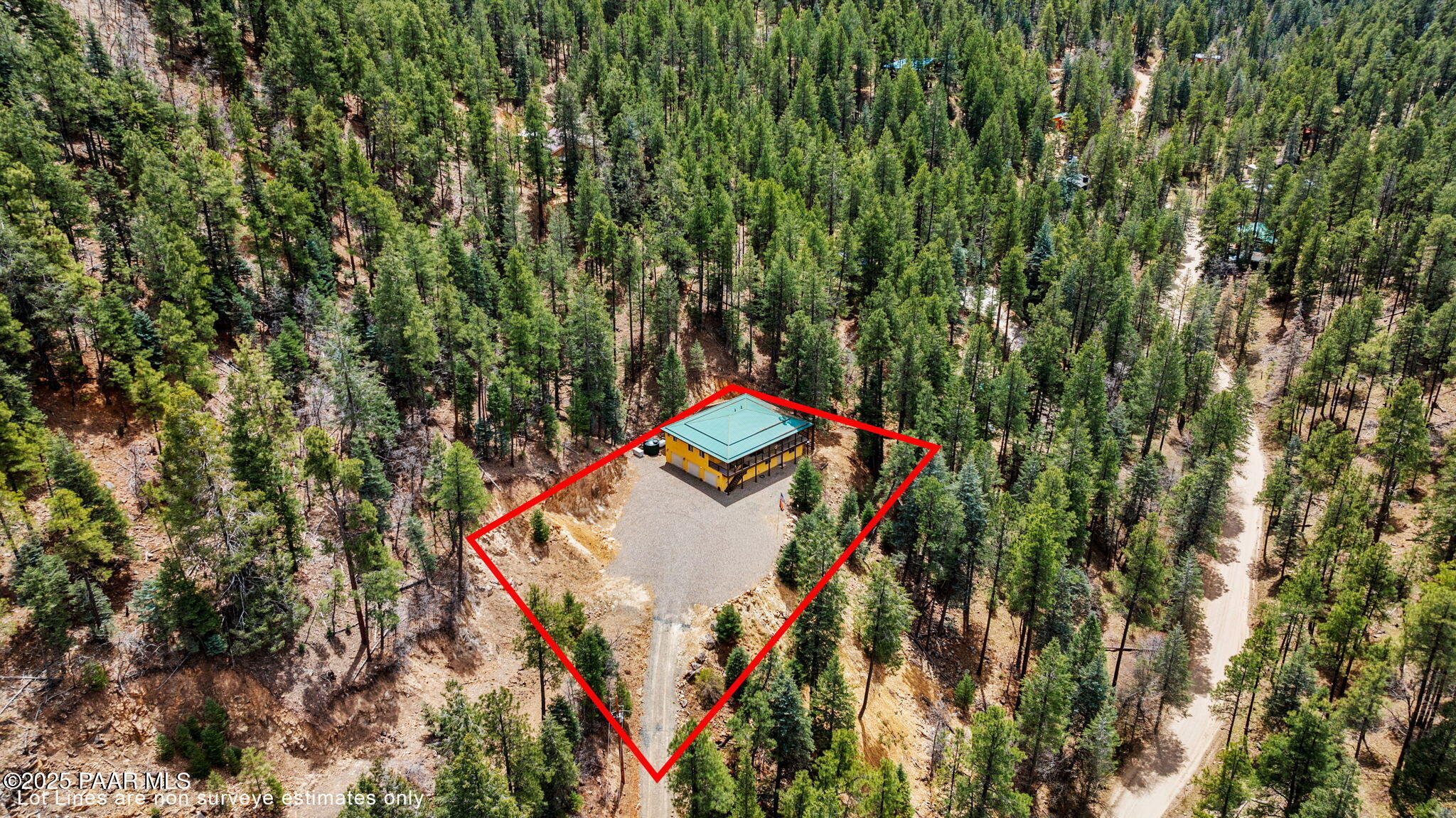 3715 East Walker Road Prescott, AZ 86303 - Photo 39 of 41 Aerial