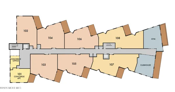 $5,800 | 345 Ocean Boulevard, Unit 105, Long Branch, NJ 07740