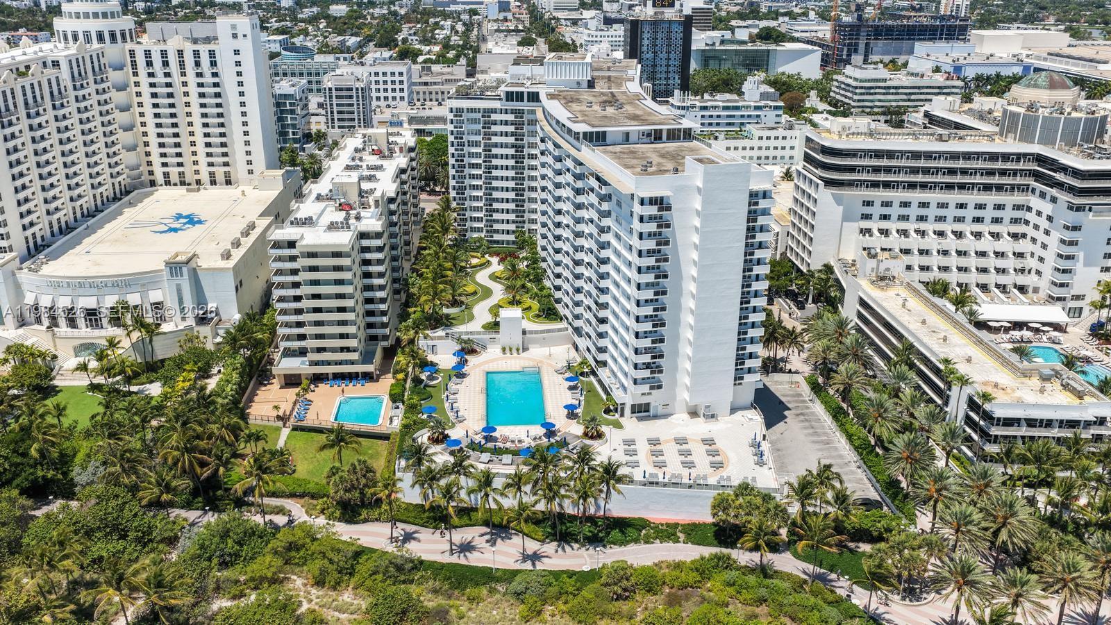 100 Lincoln Road, Unit 825 Miami Beach, FL 33139 - Photo 38 of 51 an aerial view of a city