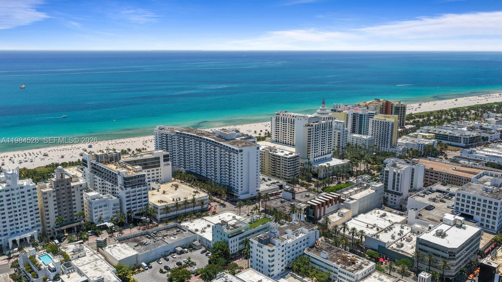 100 Lincoln Road, Unit 825 Miami Beach, FL 33139 - Photo 43 of 51 a view of a city with tall buildings