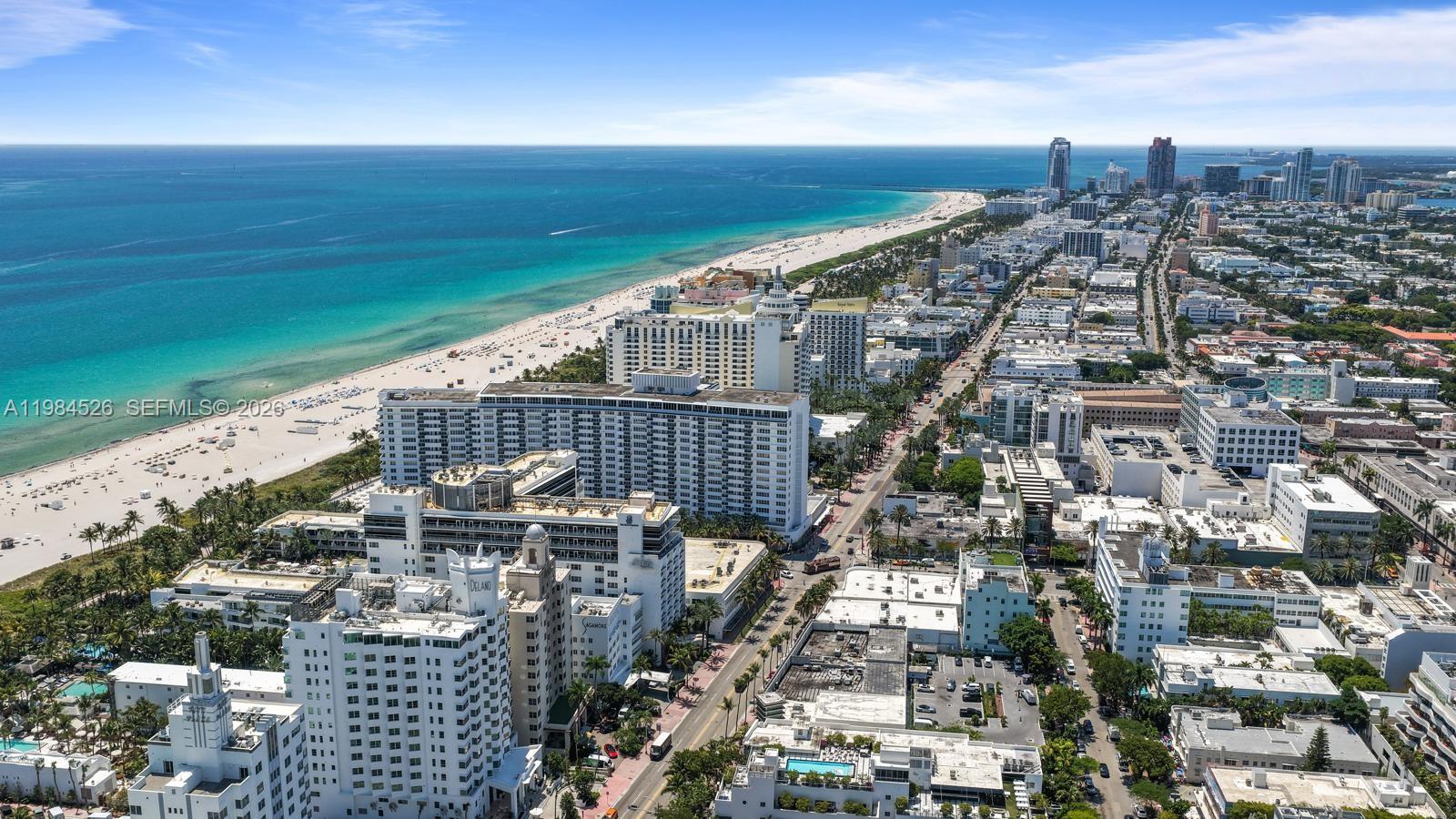 100 Lincoln Road, Unit 825 Miami Beach, FL 33139 - Photo 47 of 51 an aerial view of city