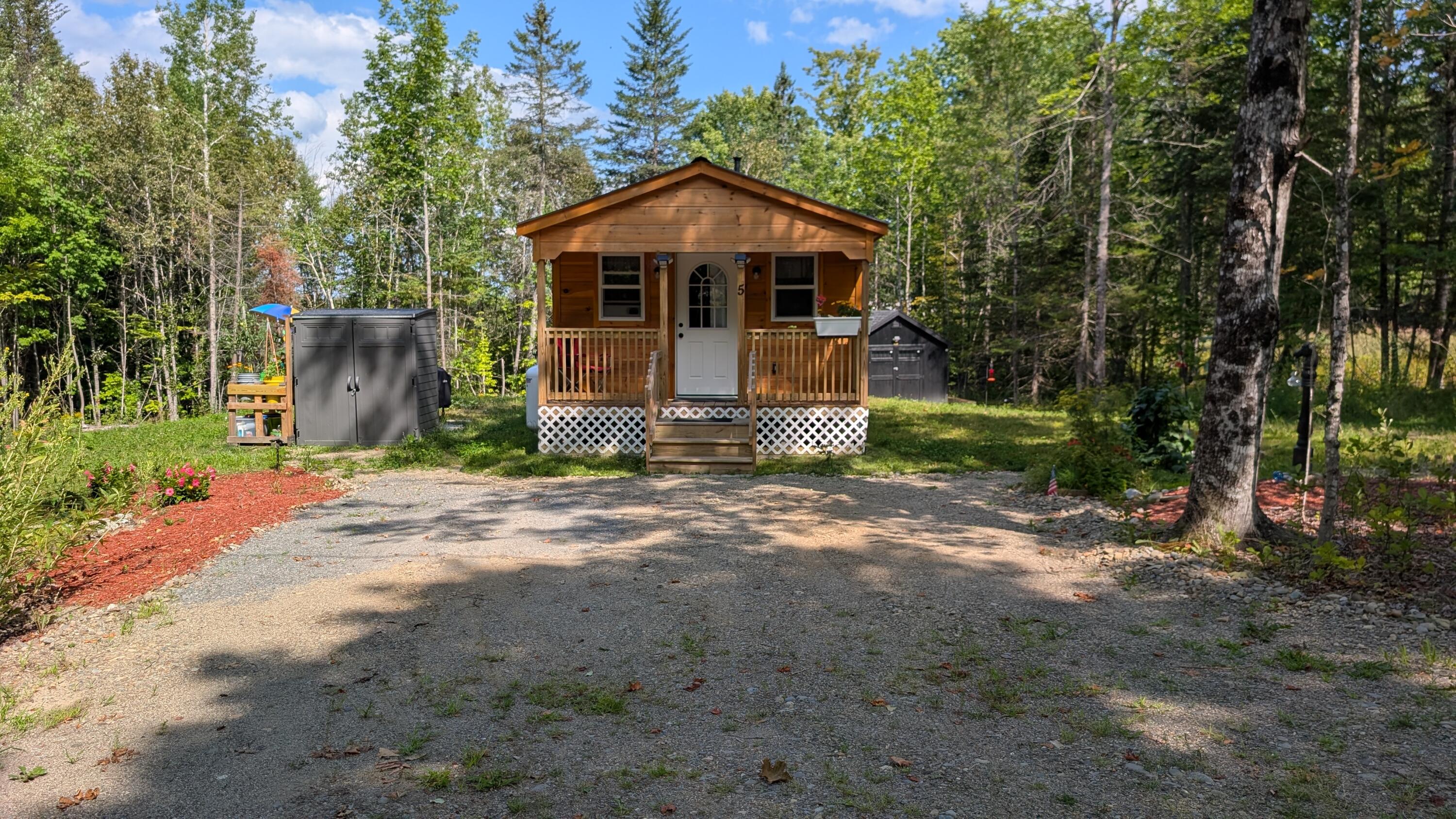 5 Timber Trail Springfield, ME 04487 - Photo 9 of 24 Porch and Parking/Driveway