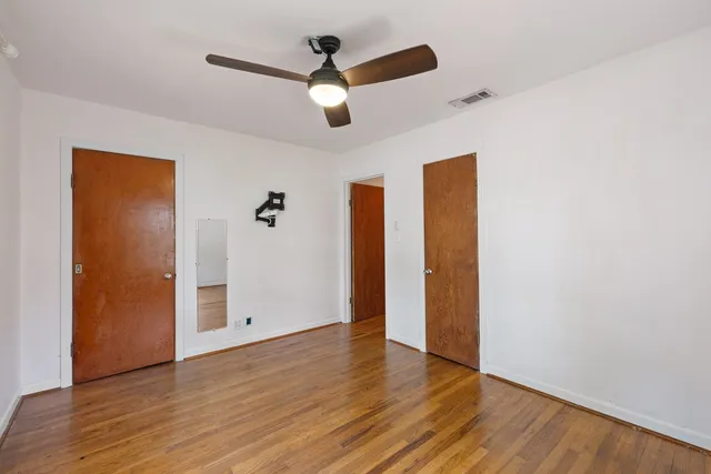 wooden floor in an empty room