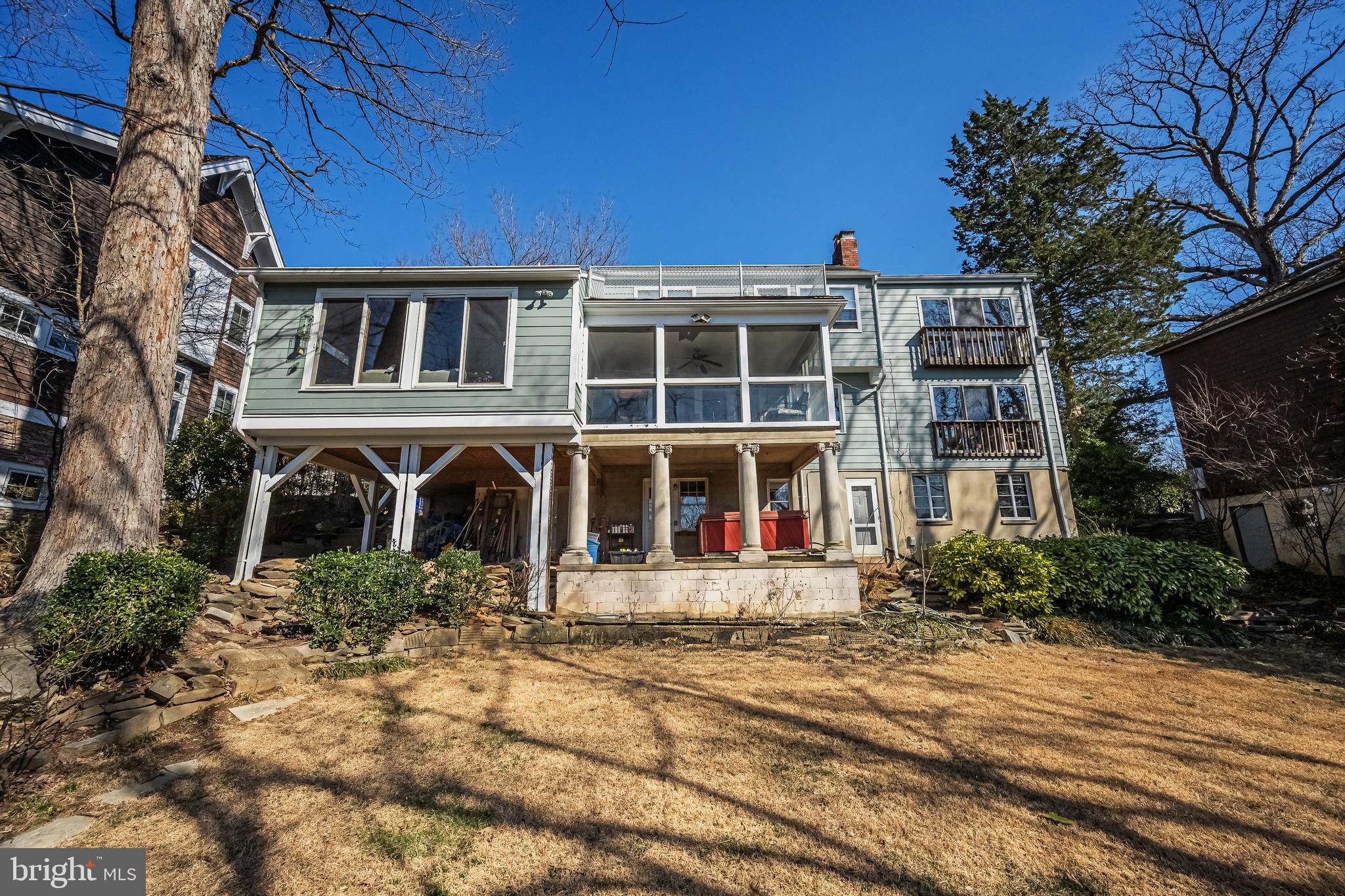 6280 Ridge Drive Bethesda, MD 20816 - Photo 11 of 27 a front view of a house with garden