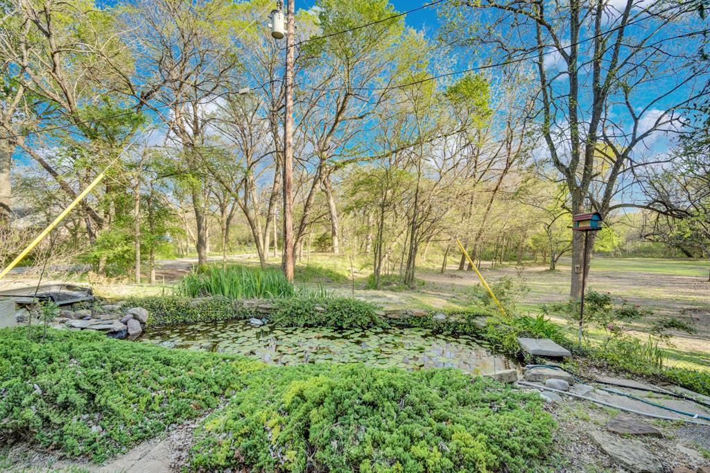 488 Loma Linda Road Palmer, TX 75152 - Photo 20 of 39 a view of backyard with large trees