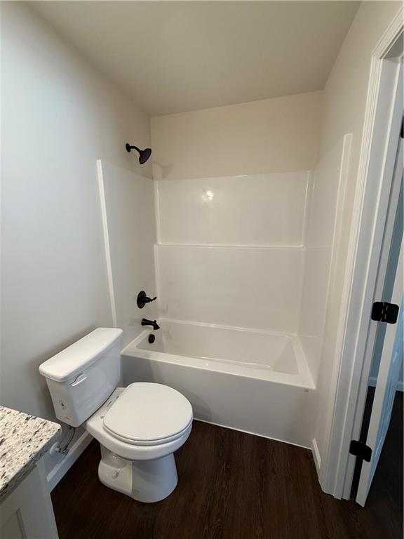 275 Red Oak Flats Road Dahlonega, GA 30533 - Photo 10 of 16 a white toilet sitting next to a bath tub