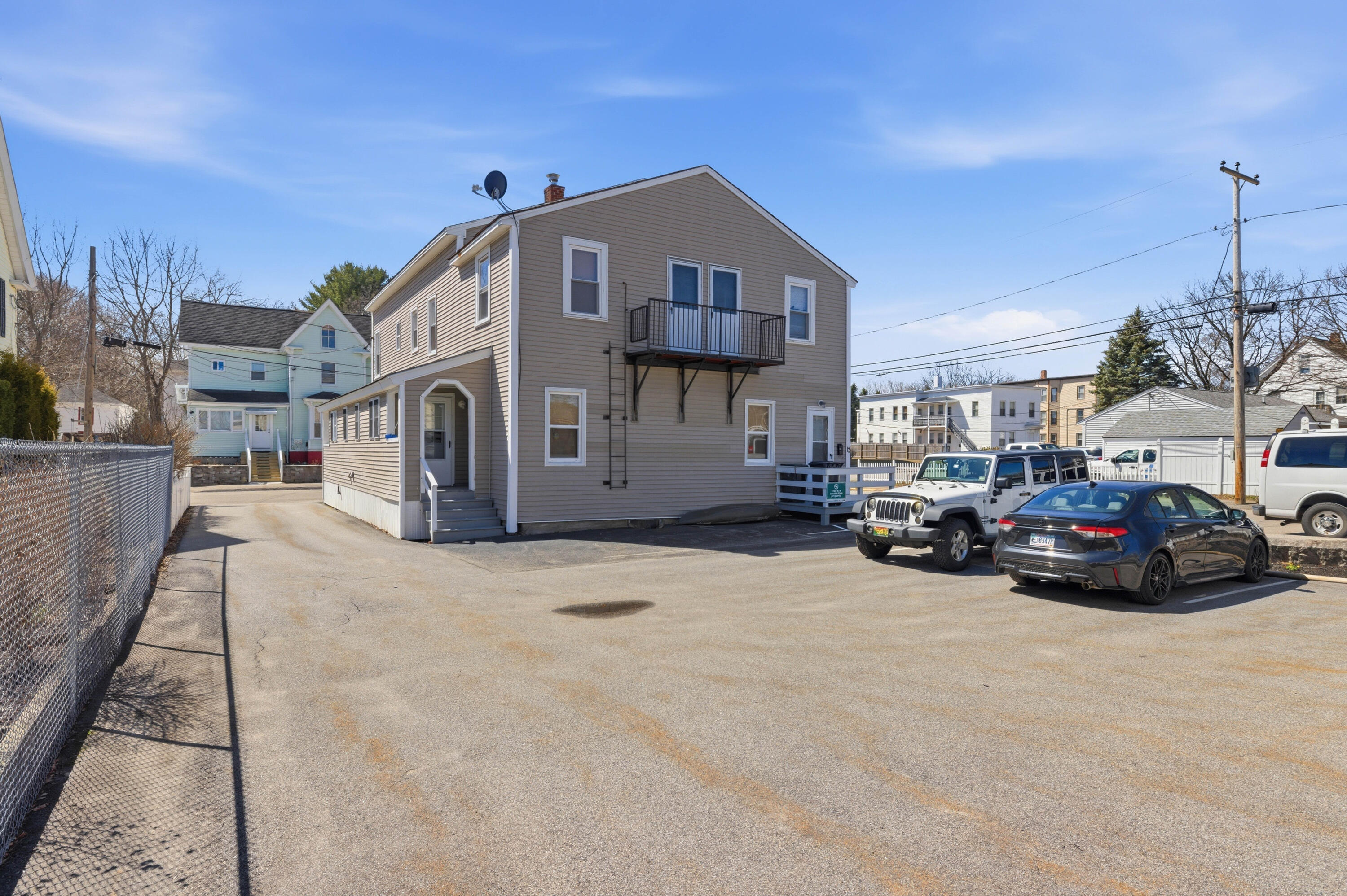 13 Western Avenue Biddeford, ME 04005 - Photo 5 of 13 Back View w/ Parking Lot