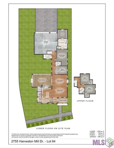 $944,500 | 2755 Harveston Mill Drive, Baton Rouge, LA 70810