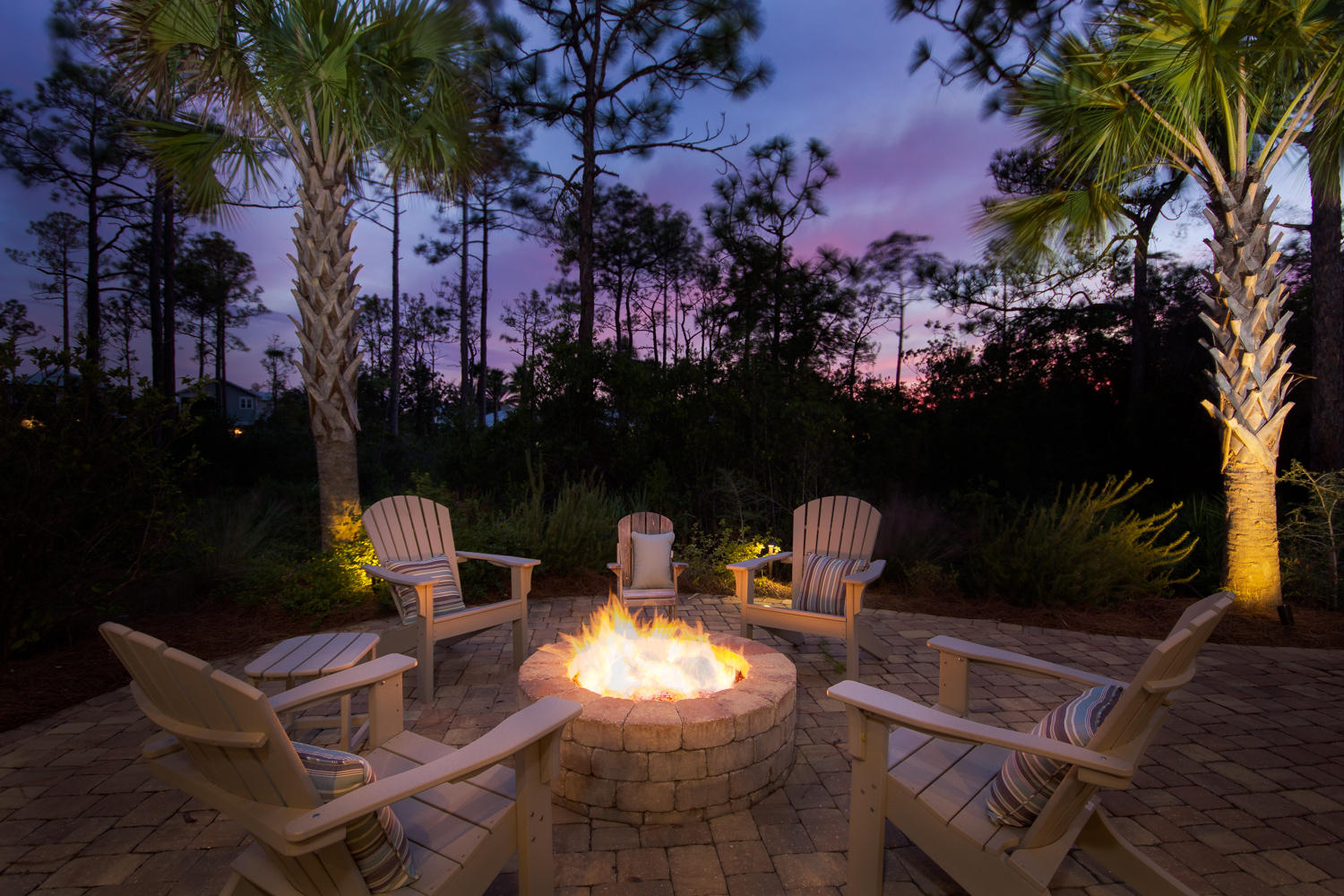 65 Flatwoods Forest Loop Santa Rosa Beach, FL 32459 - Photo 2 of 51 a view of backyard with outdoor seating and city view