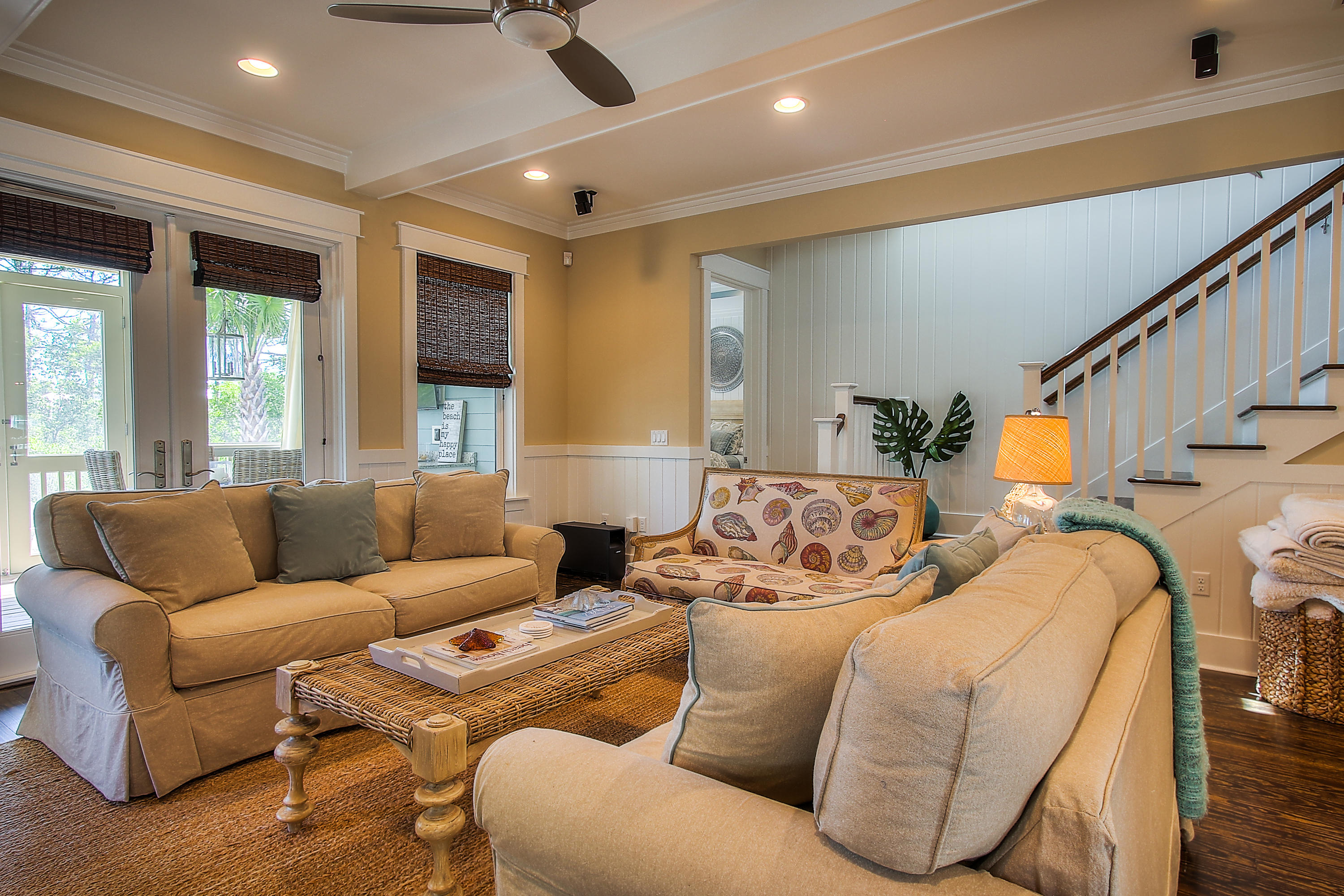 65 Flatwoods Forest Loop Santa Rosa Beach, FL 32459 - Photo 15 of 51 a living room with furniture and a large window