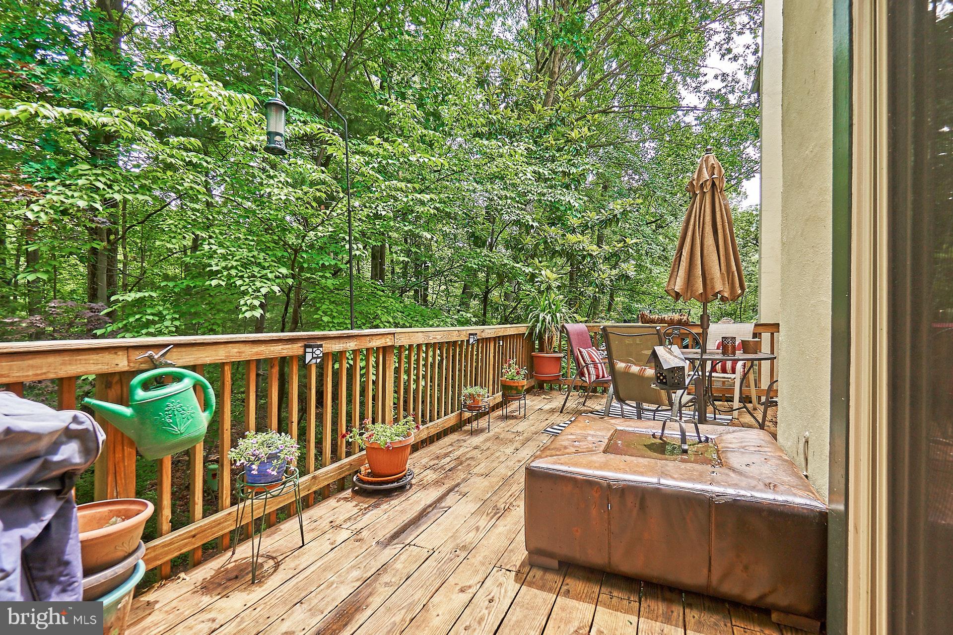 1509 Inlet Court Reston, VA 20190 - Photo 22 of 29 Spacious back deck facing trees
