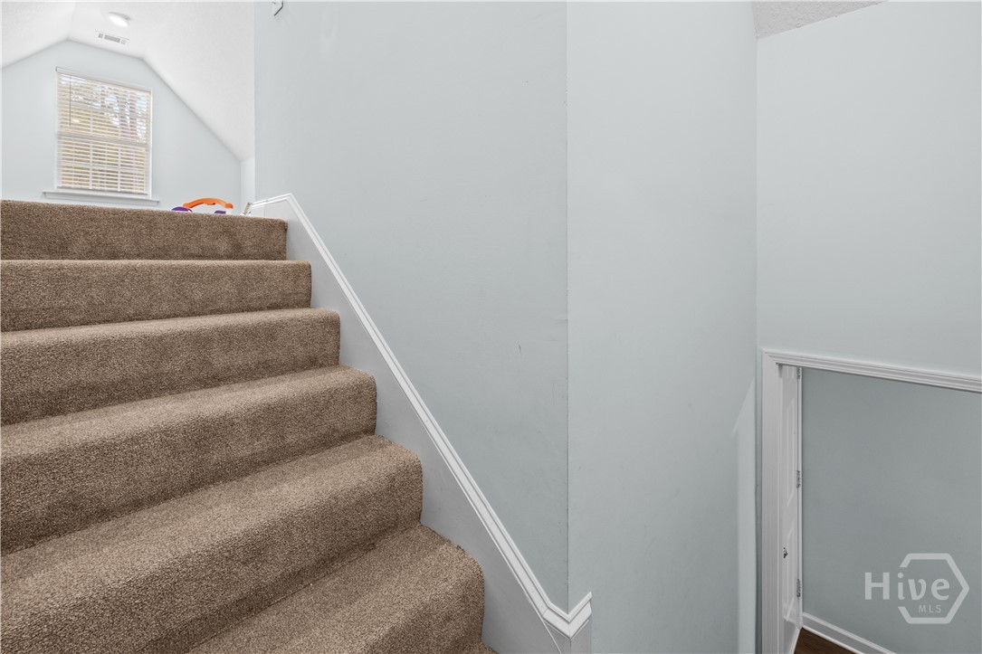 2869 Rincon-Stillwell Road Rincon, GA 31326 - Photo 34 of 40 The stairs - accessed through laundry room.