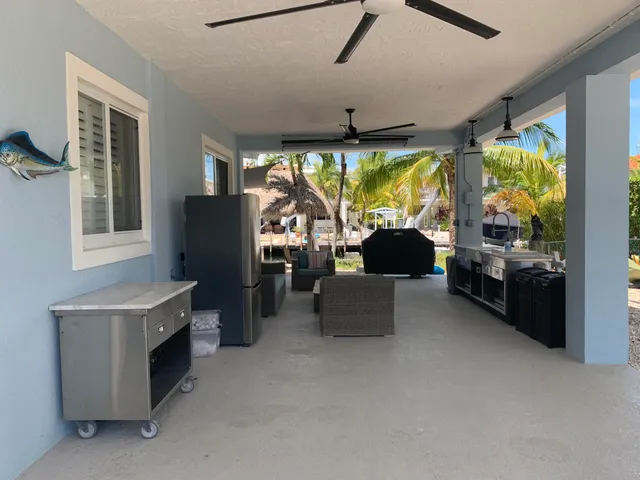 a room with furniture and a fireplace