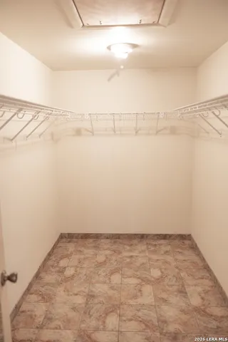 a view of a room with an empty space