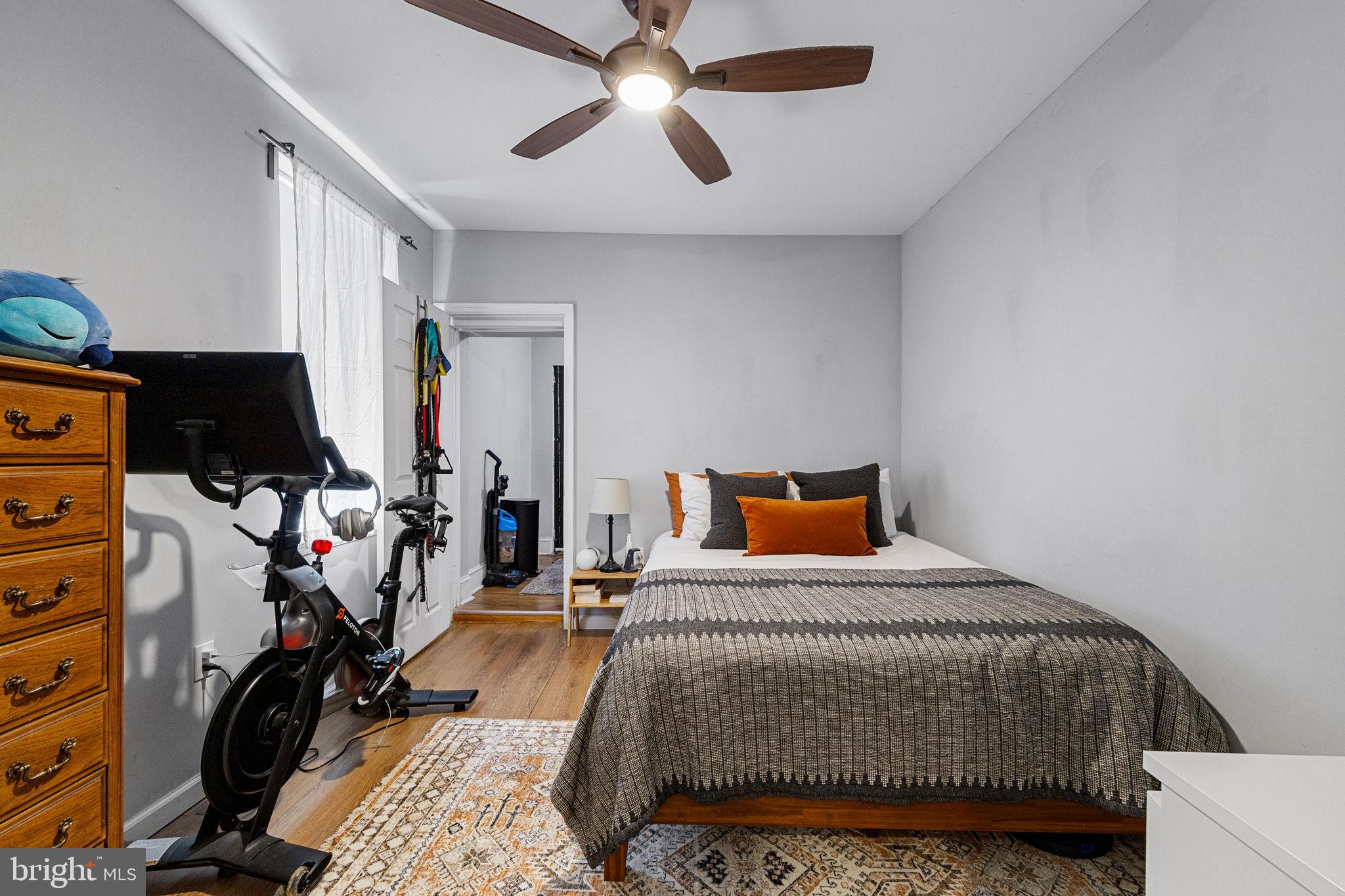 744 South 19th Street Philadelphia, PA 19146 - Photo 27 of 29 a bedroom with a bed and a walk in closet