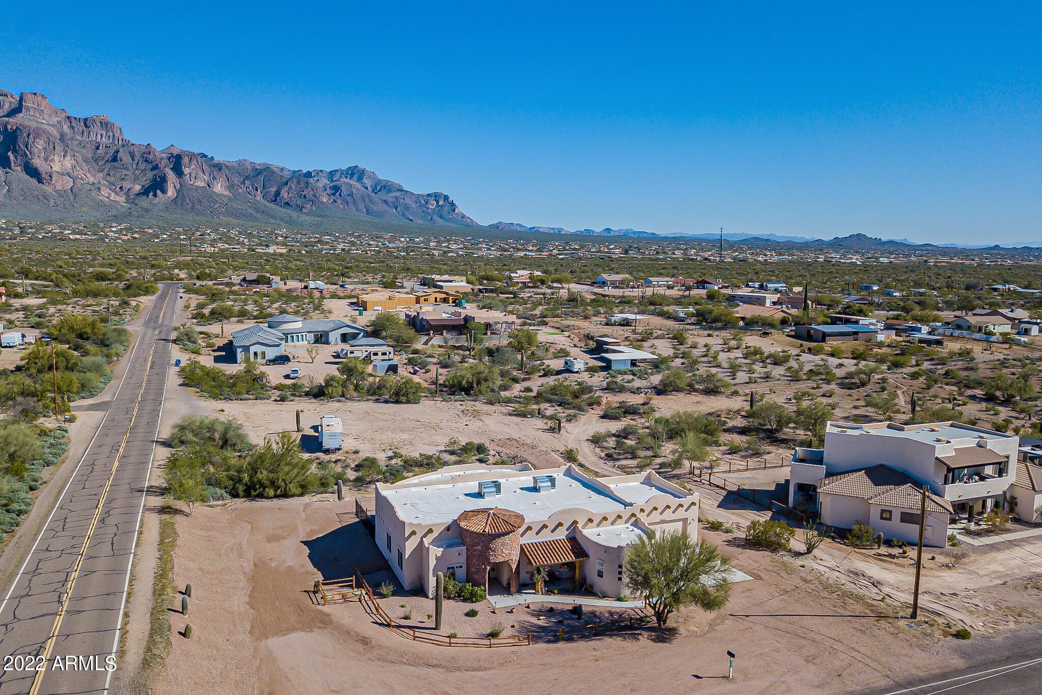 1587 North Starr Road Apache Junction, AZ 85119 - Photo 4 of 51 Starr - Aerial-2