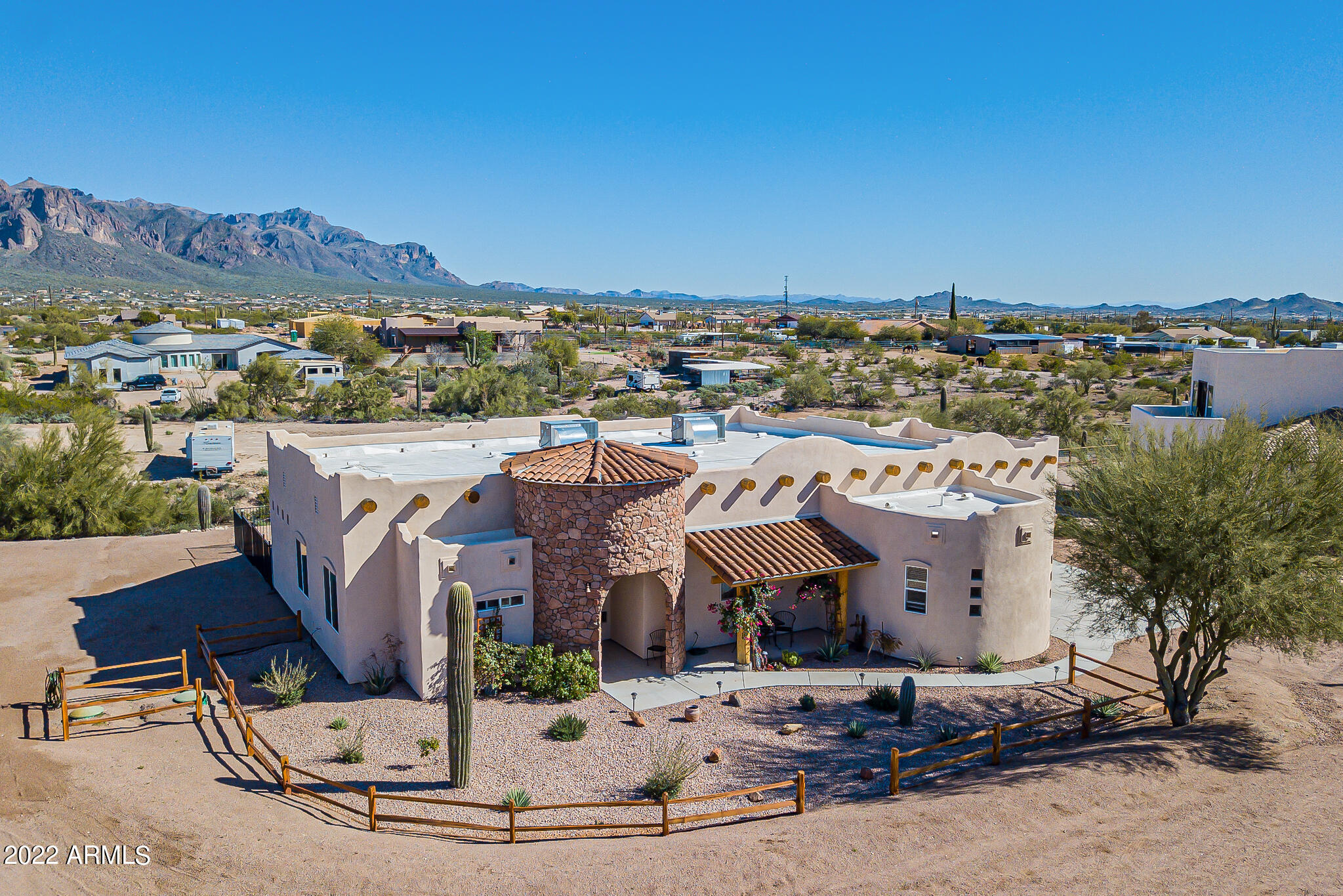 1587 North Starr Road Apache Junction, AZ 85119 - Photo 44 of 51 Starr - Aerial-1