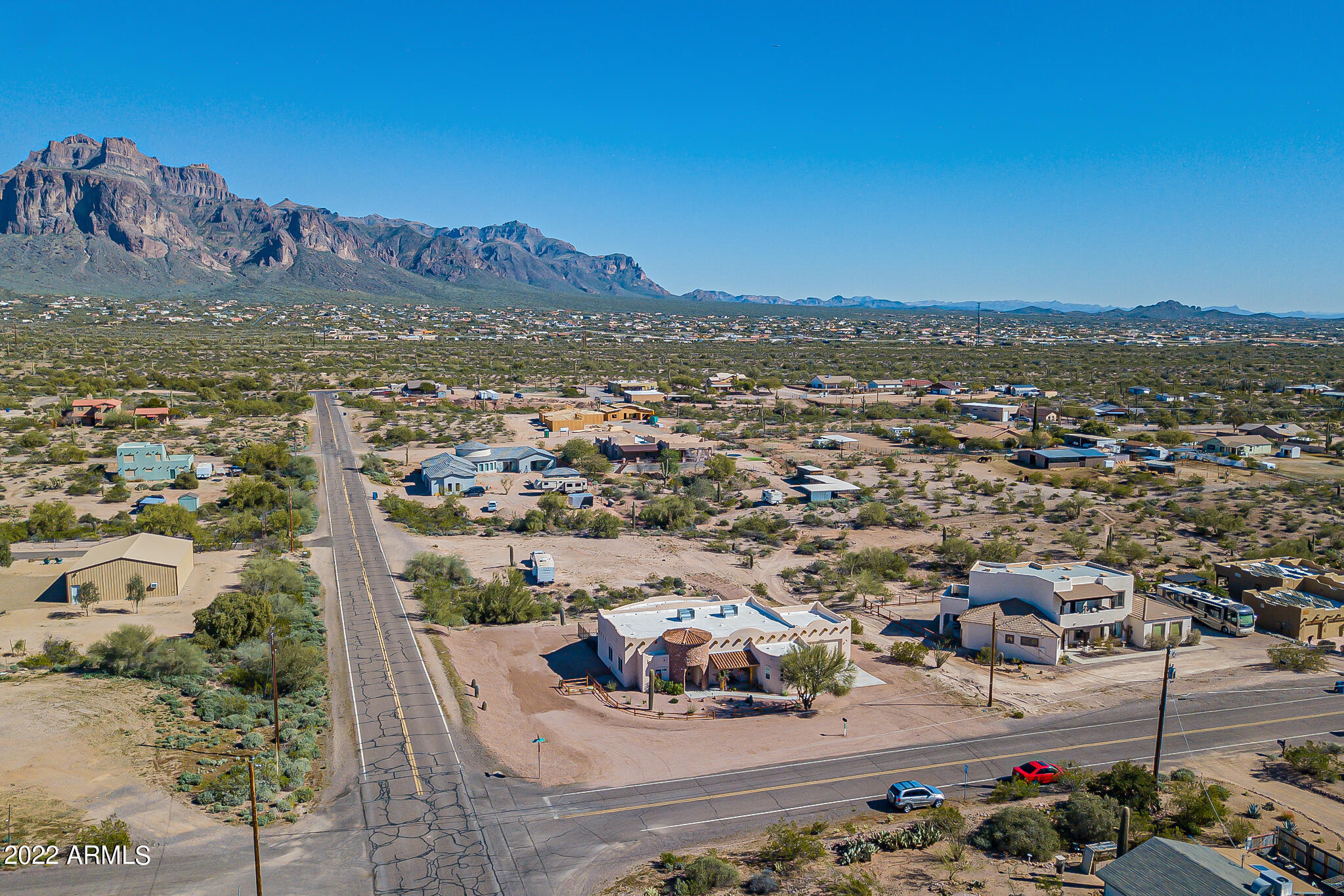 1587 North Starr Road Apache Junction, AZ 85119 - Photo 49 of 51 Starr - Aerial-3