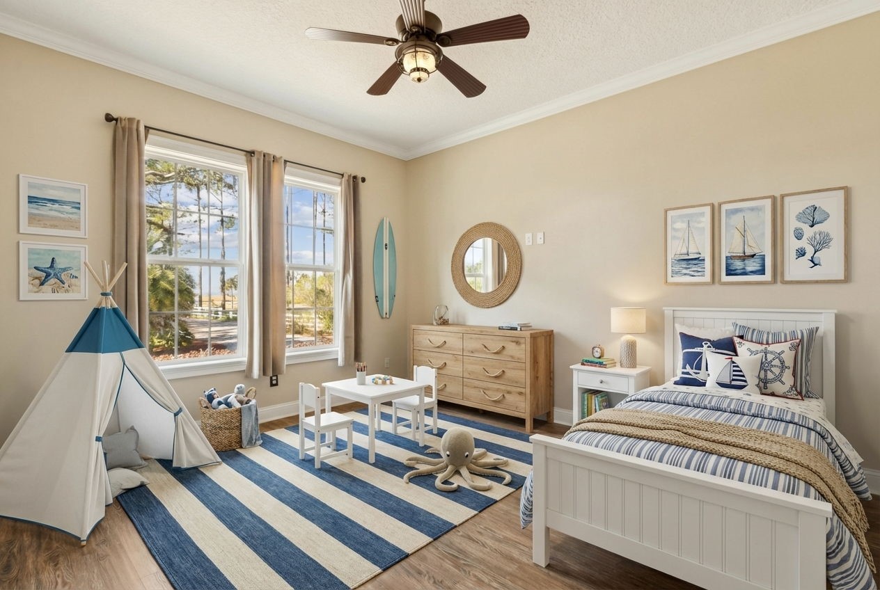 1900 Sycamore Lane Fernandina Beach, FL 32034 - Photo 19 of 54 a bedroom with furniture and a window