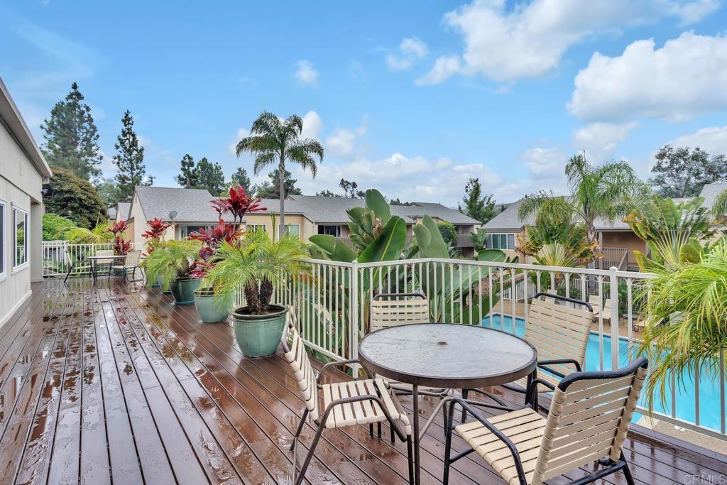8636 Via Mallorca, Unit A La Jolla, CA 92037 - Photo 16 of 21 a view of a balcony with furniture