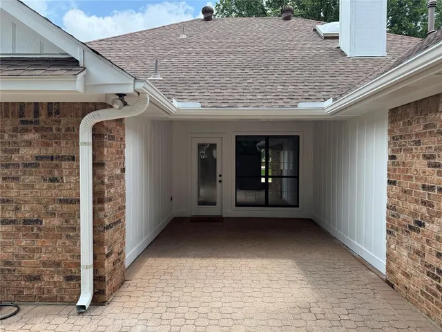 a view of outdoor space and yard