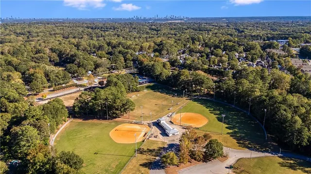 a view of a tennis court