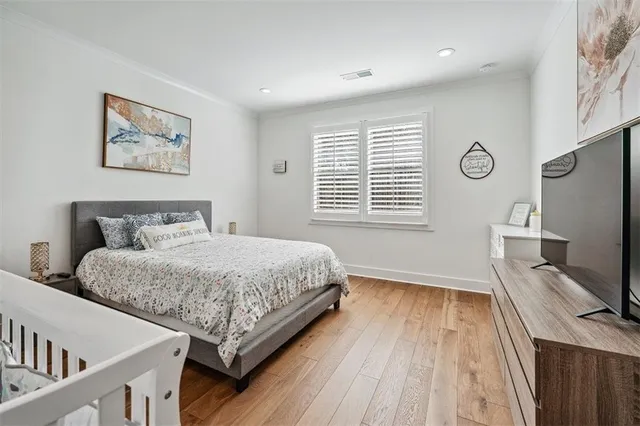 a view of a swimming pool with a yard